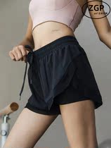 Japan ZGP Summer Speed Dry Shorts Women Sports Anti Walking Light Running Loose Outside Wearing Fitness Training Yoga Pants