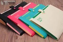 Korean creative stationery multi-layer file bag organ bag A4 insert folder book folder information bag wholesale