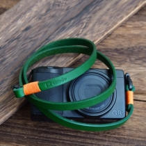cam-in handmade camera strap head layer cowhide retro micro single rope leather shoulder strap SLR lanyard Ricoh