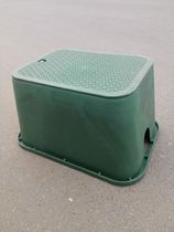 1419 valve box 12 inch green sprinkler irrigation plastic valve door box for water removal valve