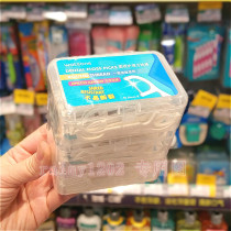 (Buy 2) Watsons round line Multi-Effect care dental floss Rod 50 X3 box a total of 150