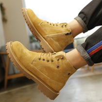 Summer Martin boots Mens section Help zipper trends 100 lap Inn wind Mens boots thinner Breathable High-Help Tooling Boots