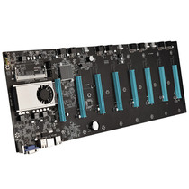  S37 brand new 8-card in-line motherboard large spacing 6 5CM integrated CPU set DDR3 memory ETH does not pick graphics card