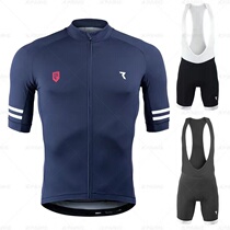 2021 Riding Suit Short Sleeve Suit Mens Summer Bike Jersey Riding Blouse Outdoor Sport Breathable Silicone Cushion