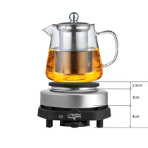 Small 500W electric heat stove small electric furnace cooking tea stove cooking coffee electric stove heating beaker mini kitchen insulated stove