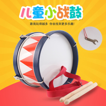 Orff childrens small war drum percussion instrument snare drum 8 inch adjustable sling drum drum baby toy hand drum