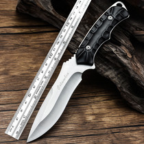 Outdoor tritium knife portable knife self-defense military knife retired knife Indian knife survival knife small knife straight knife Saber