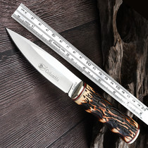 Knife body-proof cold weapon tritium knife with straight knife saber open blade outdoor forged small knife wolf knife