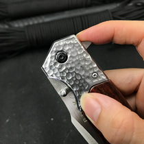 Wolf knife army blade saber tritium gas knife portable knife folding knife