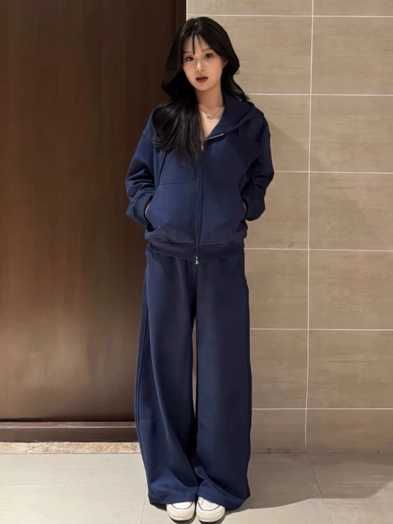 针织外套带帽女,时尚温暖过秋冬