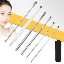 Ear Digging Artifact Stainless Steel Ear Digging Spoon Ear Digging Tool Set Adult Children Ear Digging Spoon Ear Cleaner