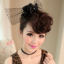 Wig Female roll bangs Wig New fake Bangs Fashion Curls Roll Bangs Wigs Hair Extensions