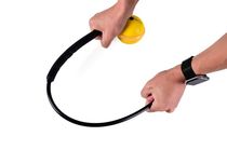 New replacement rod flying leaf tennis trainer with protective rope double protection against accidental flying ball single tennis ball