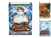 Dragon Shield 100 Pattern Series Brand Set Street Fighter Card Set New Listing