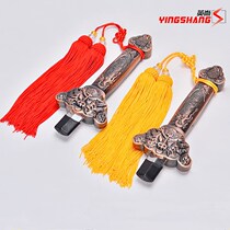 ~ Shrinkable sword metal telescopic sword folding Taiji sword morning exercise men and women Performance heavy stainless steel can be full martial arts Road