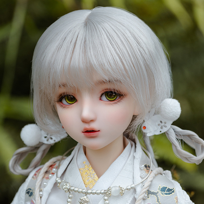 taobao agent Ringdoll's humanoid white silver needle 