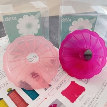 Spot Japanese-made betta bottle special small flower-shaped plastic funnel anti-spilling convenient bubble milk powder