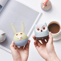 Cute cartoon children timer student time management alarm clock kitchen cooking machinery reminder timer reverse