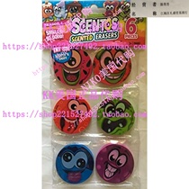 Scentos Scented Erasers (6 pieces) Fragrant Eraser (6 pieces)