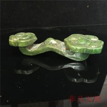 Antique rural old jade High ancient jade Antique jade Xiuyu ornaments Antique collection jade Ruyi Han Dynasty jade