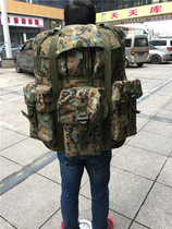 Special foreign trade tail single iron alloy outer bracket military ALICE version camouflage shoulder outdoor mountaineering bag large capacity