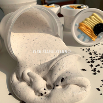 Wheat Wheat cheese tower ice cream touch slime yierslime handmade clay toy