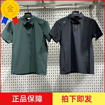 DESCENTE disant DUALIS men Sports quick-drying short-sleeved polo shirt 2021 spring summer D1231DPS86