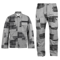 BG Ancestral Fabric T-BlockBU Old School Style Combat Suit Suit