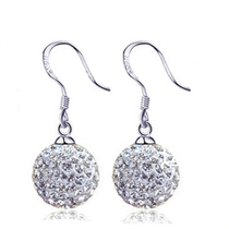 s925 Pure Silver Korean Version Temperament Net Red Ear Hook Brief About 100 Hitch Suear Wire Anti-Allergy Ear Nail Ornament Woman