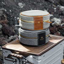HK camping must bring pepper salt mountain Pot cover Pot multi-function storage box portable cosmetic bag