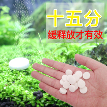 Grass tank carbon dioxide tablets Bulk 15 minutes slow release of co2 tablets Fish tank water plant landscaping carbon dioxide tablets