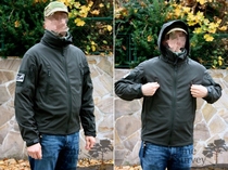 American tactical soft shell jacket jacket jacket windproof breathable fleece warm Musketeer M65 assault jacket