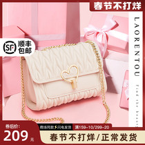 Valentine's Day gift leather Joker fashion chain small bag 2021 new tide women's bag explosions shoulder messenger bag