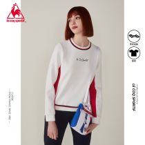 Lekak sweater womens 2021 spring new official casual long-sleeved sportswear round-neck pullover