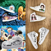 Pasun sneakers custom diy ghost blade beautiful girl anime graffiti private custom (excluding shoes