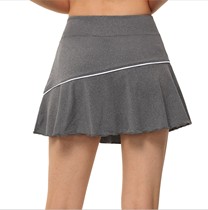 Breathable outdoor quick-drying running anti-light tennis culottes pocket Fitness golf ladies badminton short skirt