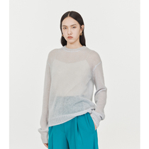 CHIJOC Exclusive Dyeing Ultra-Young Seawool wool 5-color yarn with high tearder and fluffy micro-overdraft hood sweater
