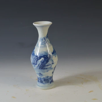 手绘山水陶瓷花瓶-手绘山水陶瓷花瓶促销价格、手绘山水陶瓷花瓶品牌- 淘宝