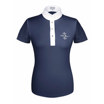 293 summer section (with childrens section) European import CELILE equestrian horse riding competition shirt female section