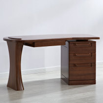 Guangming furniture New all solid wood desk modern Chinese Elm study furniture environmental protection writing desk computer desk
