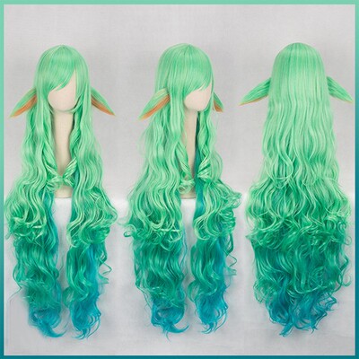 taobao agent League of Legends LOL Star Guardian Magic Girl Fairy Witch Lulu cosplay wig