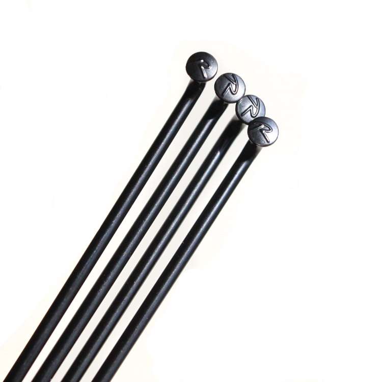 Pillar reaching R standard 14 inch stainless steel spoke bicycle steel wire/black/silver 90/103mm