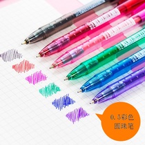 3 STABLILO 308F color touch ballpoint pen 0 5 Rose red green purple blue black