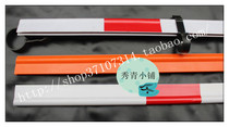  UK-40 cross-channel optical cable reflective warning protection tube Red and white flat warning tube PVC threading tube wire tube