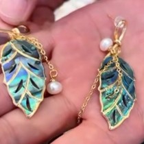 2021 New abalone shell earrings fashion personality