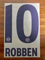 2018-19 1819 18 19 Bayern Munich away genuine print number Robben Wagner