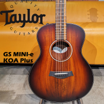 taylor gs mini-e koa plus travel 36 inch folk portable electric box piano guitar mini