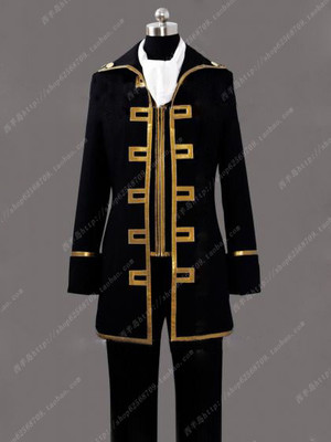 Sougo Okita Cosplay Gintama Costumes Wigs Shoes