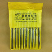 Shanghai Gong Brand Plastic Handle Plastic Handle Shaped File Model File Flat Round File Round File Half Round File Triangular File Square File