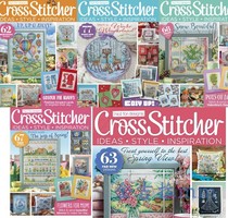 British cross stitch drawings CrossStitcher 2020 Jan-Dec Summer special full